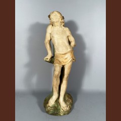 La sagittation de Saint Sébastien, Bourgogne vers 1500. Sculptures
