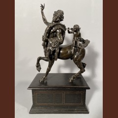 Le centaure Chiron chevauché par lamour, bronze vers 1820 Sculptures